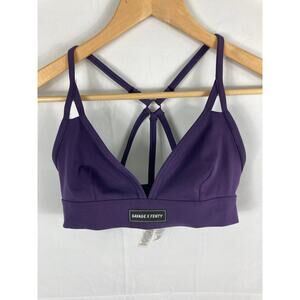 Savage x Fenty Spotlight Low Impact Sports Bra - Purple Size Medium 8/10